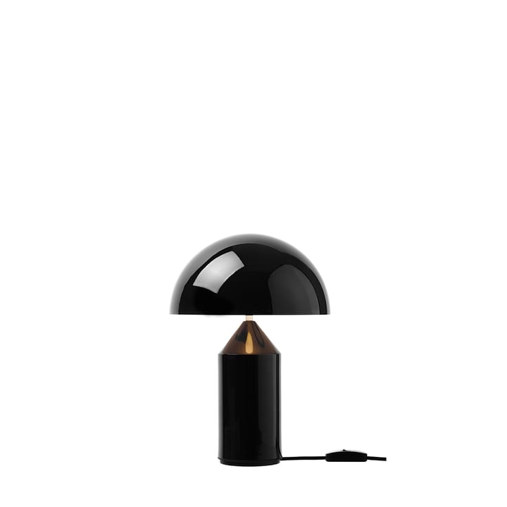 Atollo bordslampa - black, small - Oluce