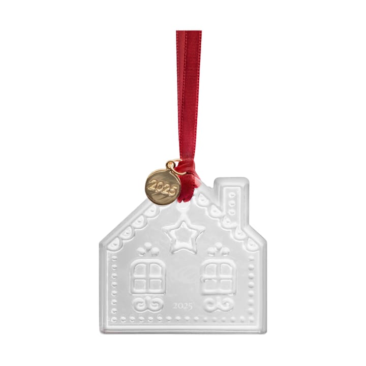 Annual holiday ornament julhänge - Pepparkakshus 2025 - Orrefors