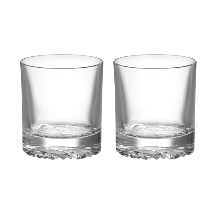 Carat double old fashioned glas 28 cl 2-pack - Klar - Orrefors