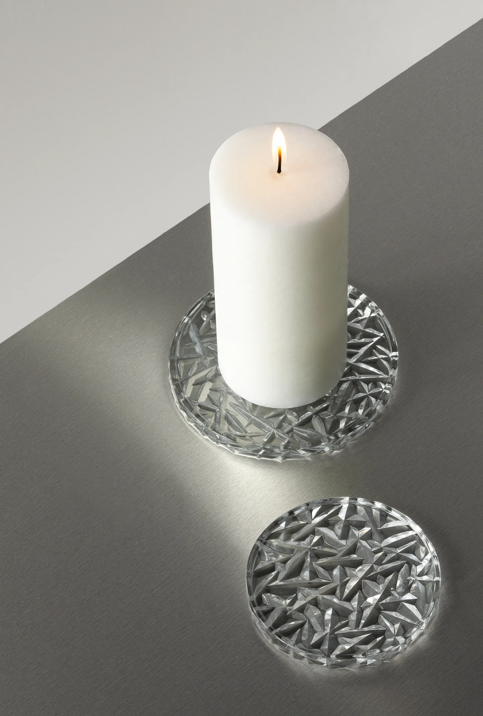 Carat glasunderlägg Ø12,5 cm, Klar Orrefors