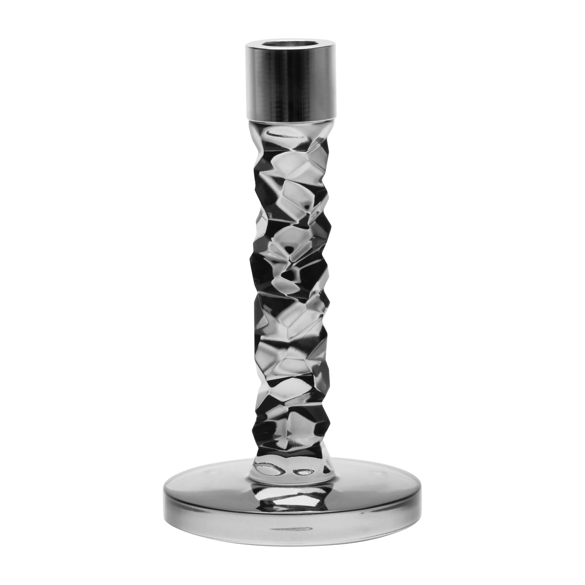 Carat ljusstake antracit, 183 mm Orrefors