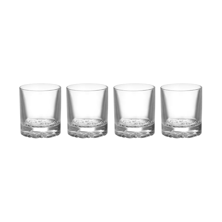 Carat old fashioned glas 21 cl 4-pack - Klar - Orrefors