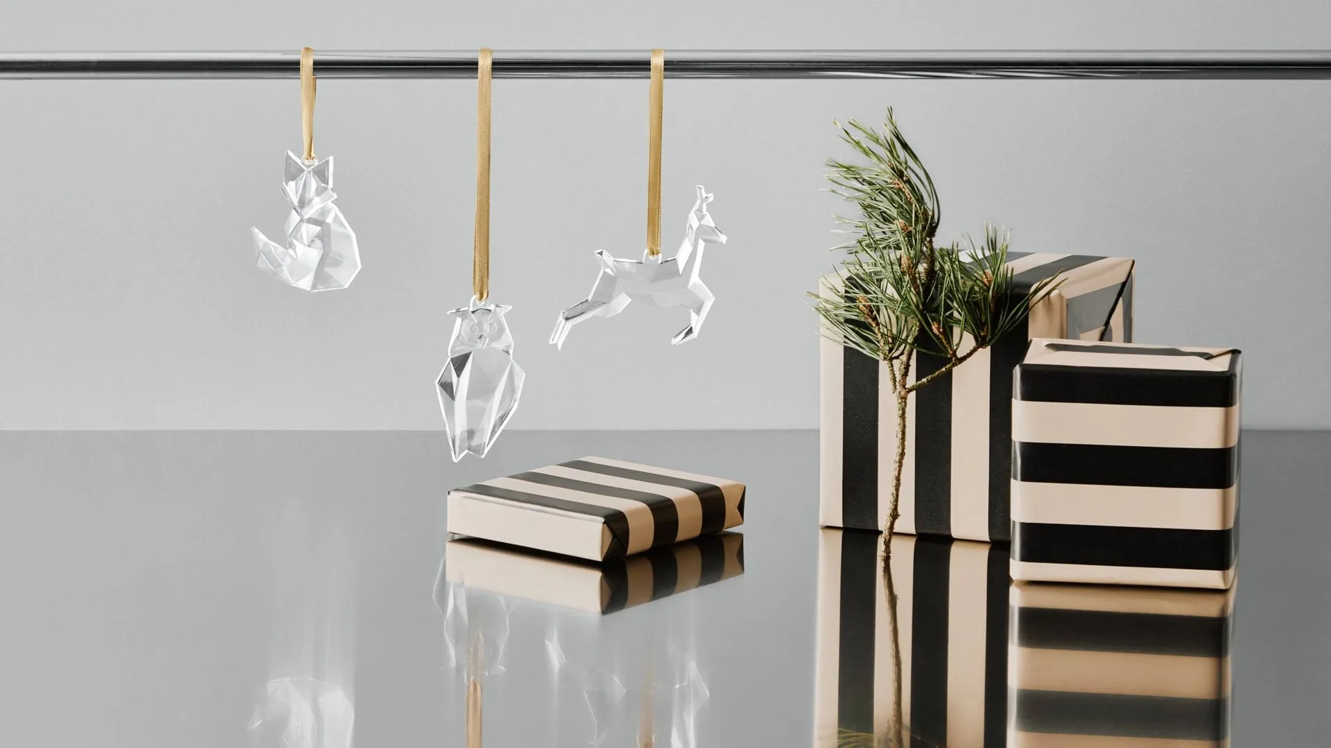 Holiday ornaments, Räv Orrefors