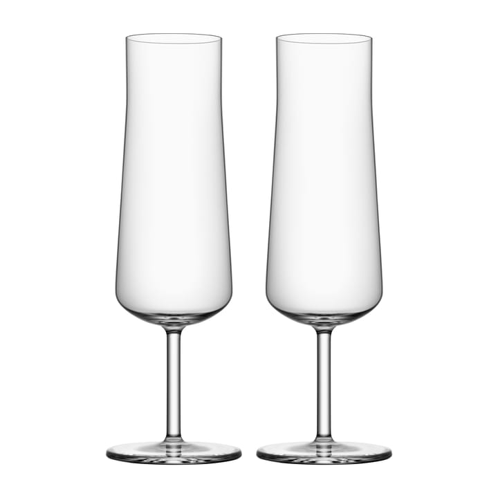 Informal champagneglas 22 cl 2-pack - Klar - Orrefors
