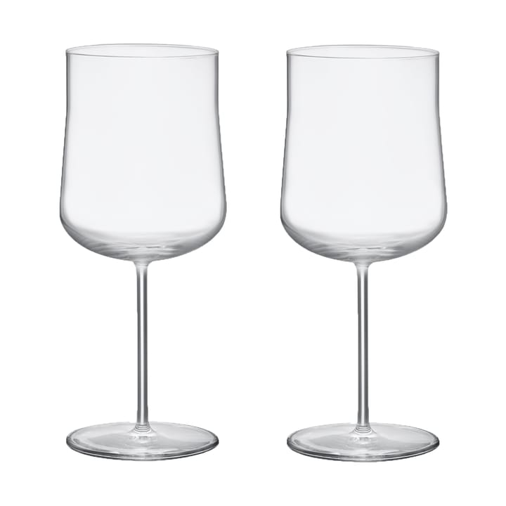 Informal glas på fot 60 cl 2-pack - Klar - Orrefors