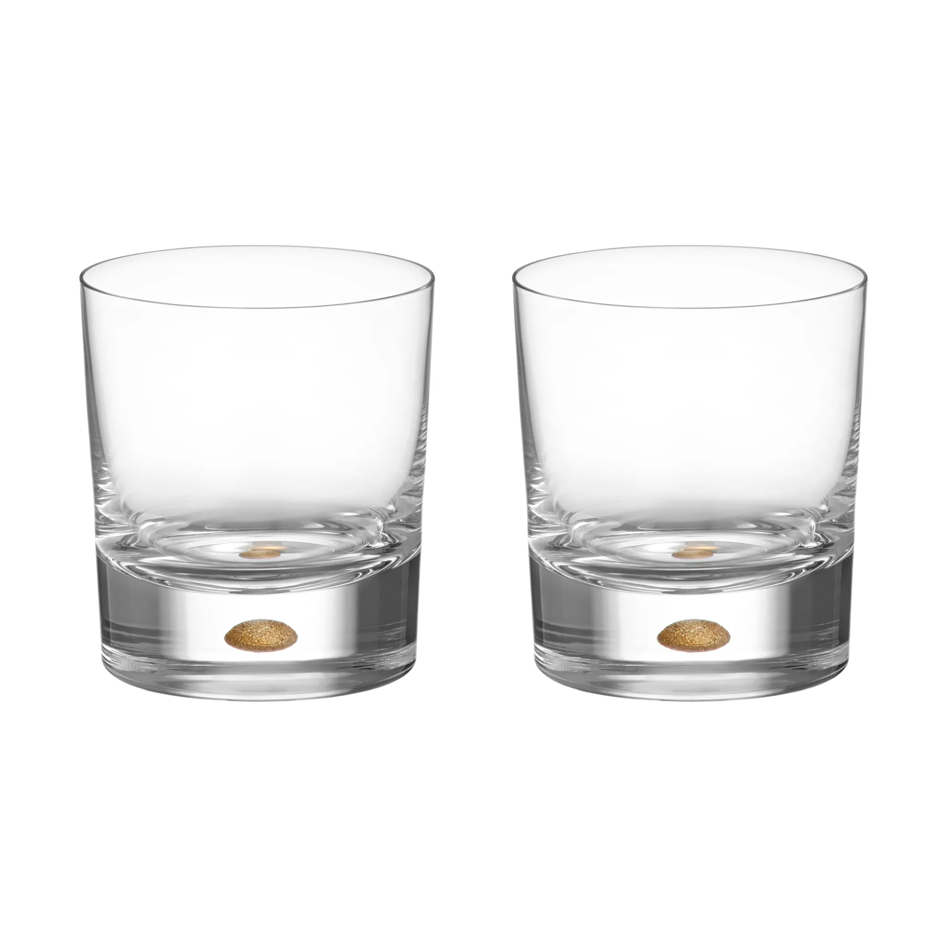 Intermezzo old fashioned 25 cl 2-pack, Guld Orrefors