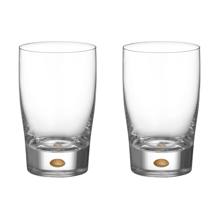 Intermezzo tumbler 25 cl 2-pack - Guld - Orrefors