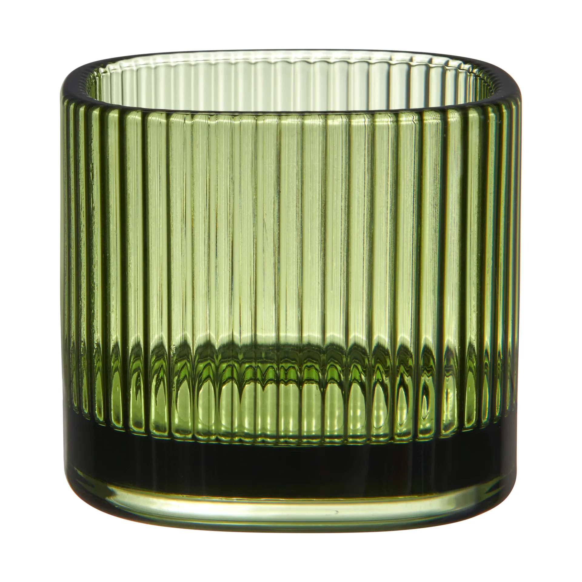 Magica ljuslykta super circle 7 cm, Grön Orrefors