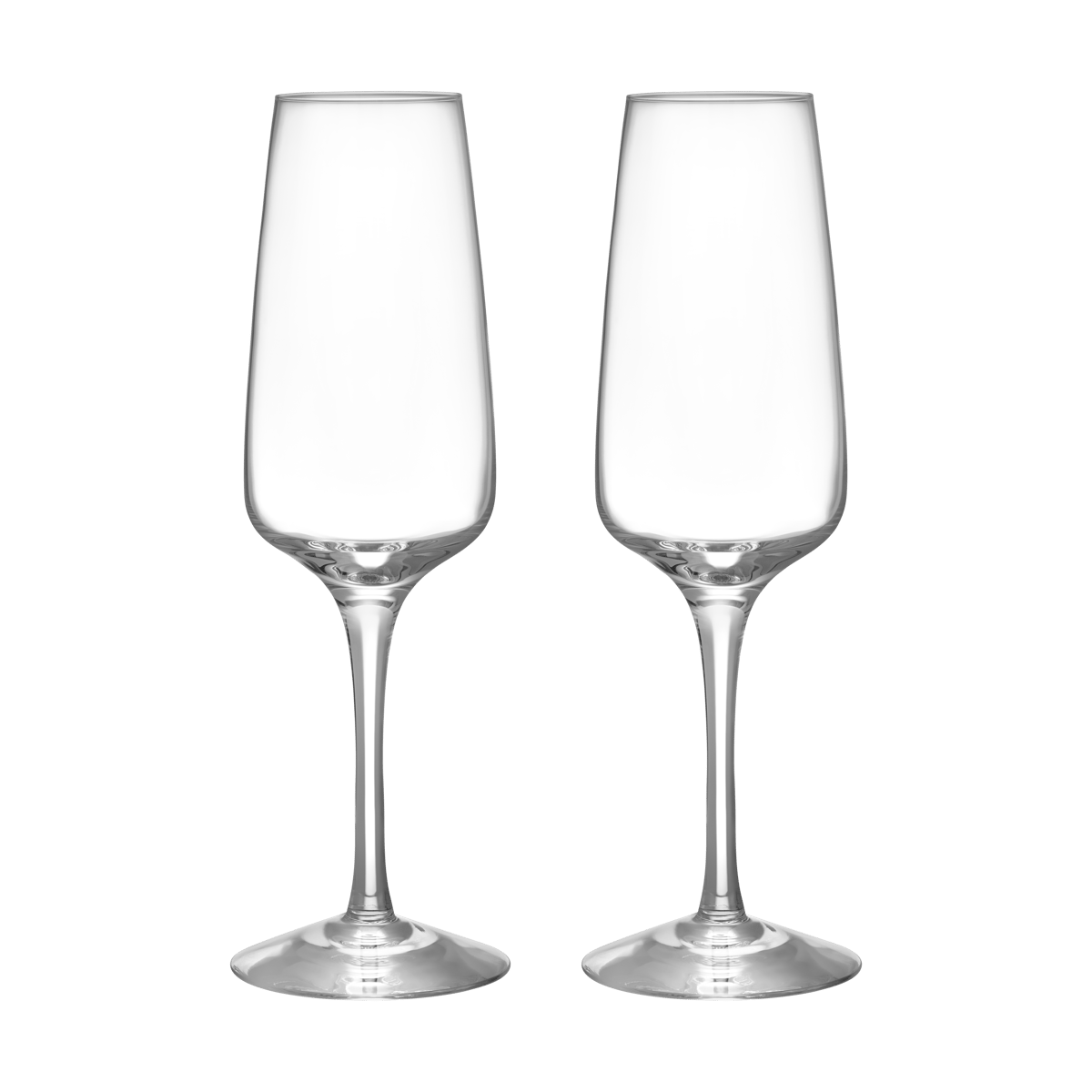 Orrefors Pulse champagneglas 28 cl 2-pack Klar | Skandinavisk Design | Champagneglas | Transparent