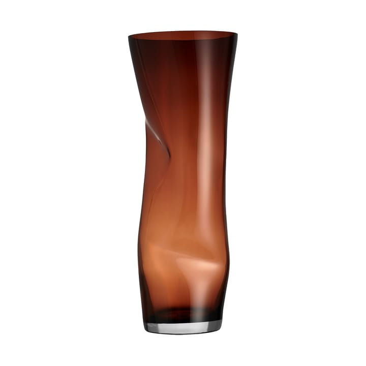 Squeeze vas 500 mm - Sunset brown - Orrefors