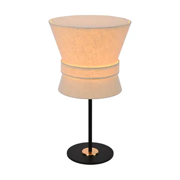 Bow bordslampa - Svart-cream white, small 50 cm - Örsjö Belysning