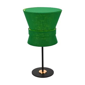 Bow bordslampa - Svart-emerald green, small 50 cm - Örsjö Belysning
