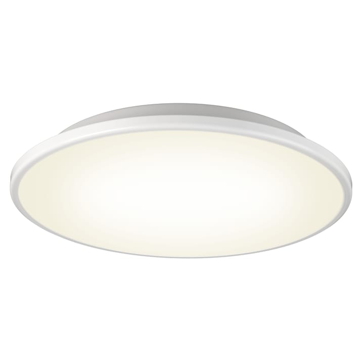 Disc taklampa - vit- vitt opalglas - Örsjö Belysning