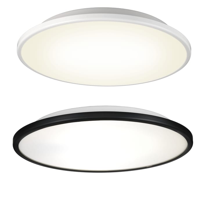 Disc taklampa - vit- vitt opalglas - Örsjö Belysning