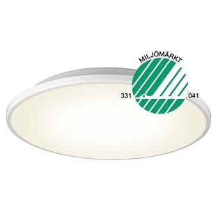Disc taklampa - vit- vitt opalglas - Örsjö Belysning