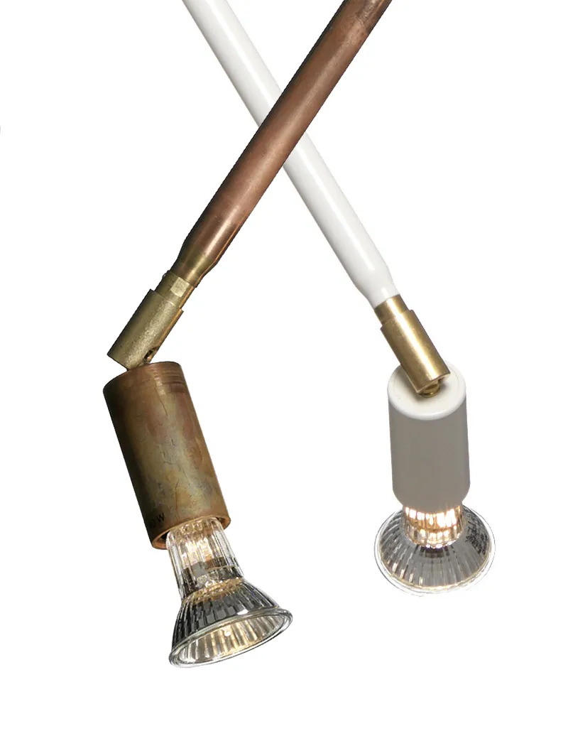 Kvist 4 pendel, rå koppar Örsjö Belysning