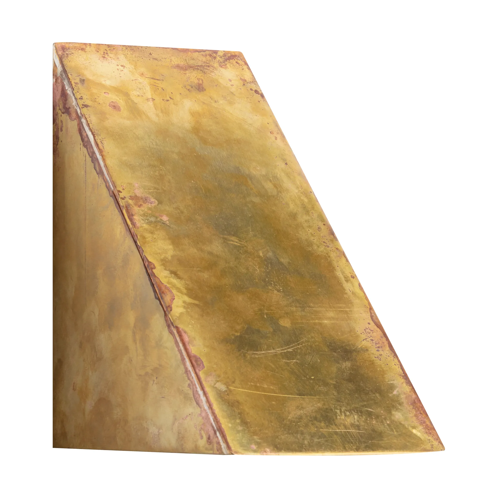 Oxid utomhuslampa vägg, Mässing Örsjö Belysning