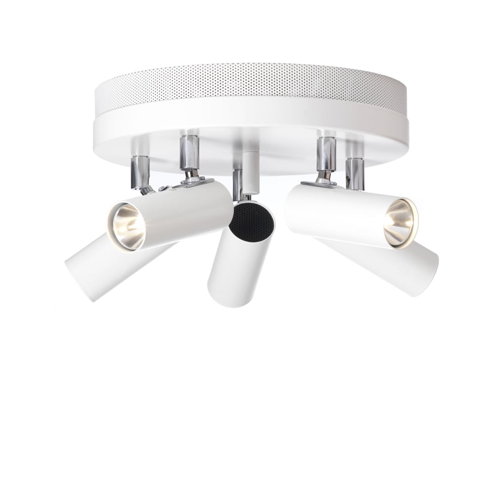 Örsjö Belysning Puck taklampa vit, 5 lampor | Skandinavisk Design | Plafonder | Vit