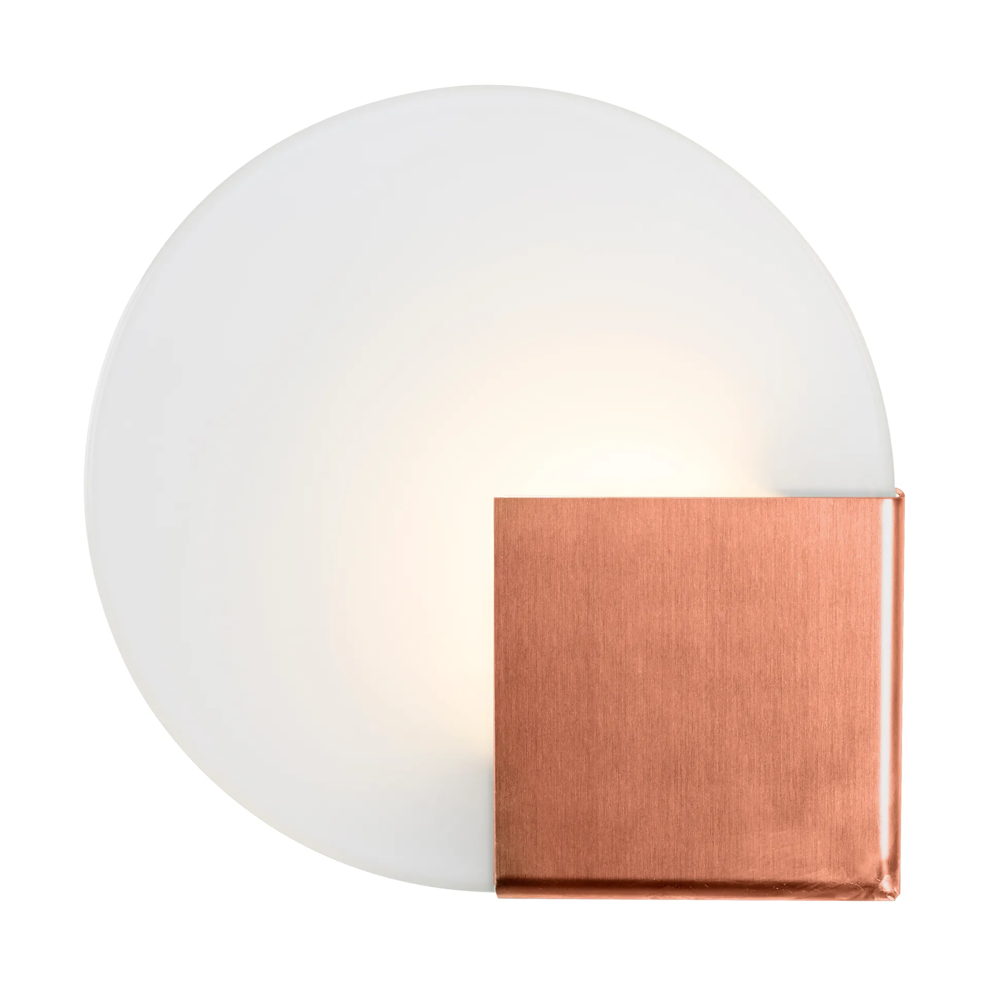 Sun vägglampa Ø21 cm, Koppar Örsjö Belysning