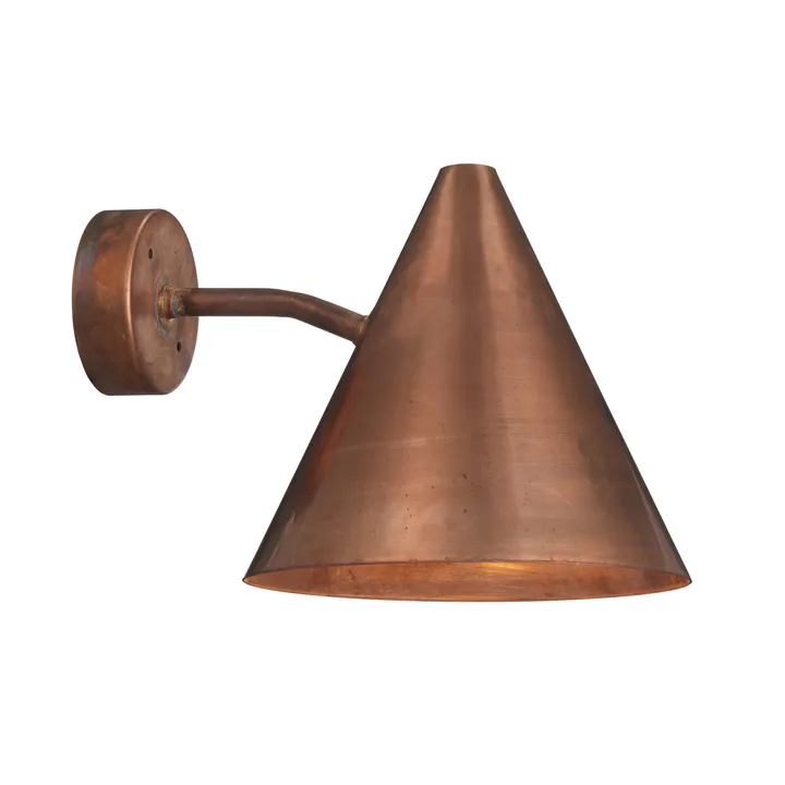 Tratten vägglampa - Rå koppar, Ø24x22,5 cm - Örsjö Belysning