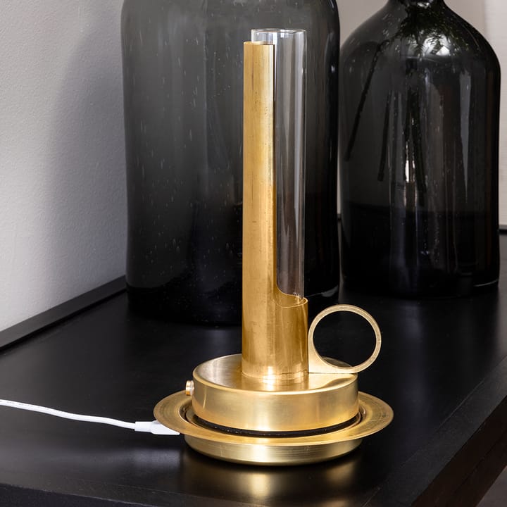 Visir Bordslampa, rå mässing Örsjö Belysning