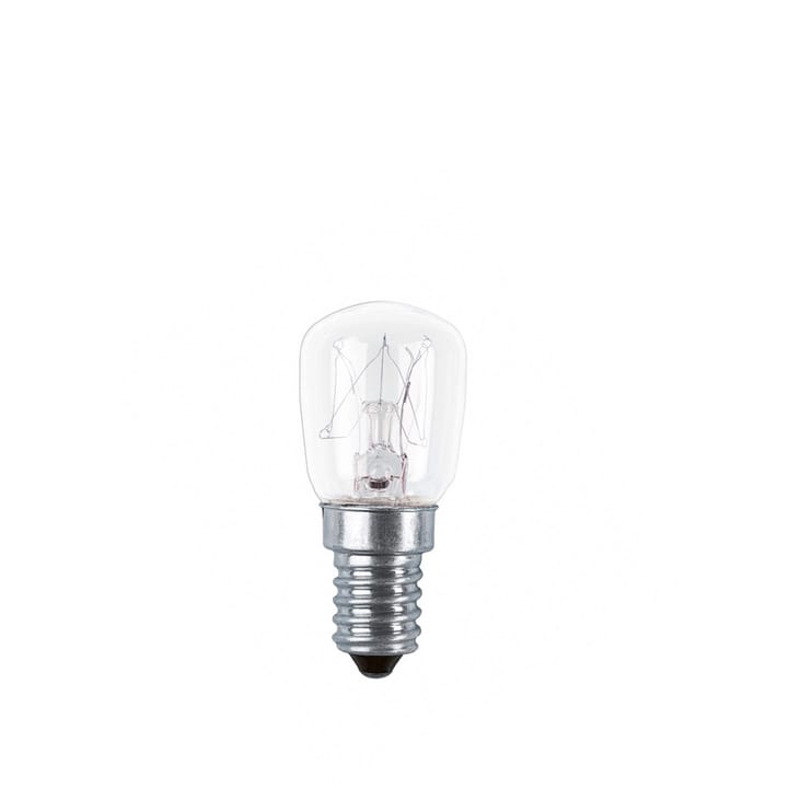 Päronlampa ljuskälla - klar e14, 15w - Osram