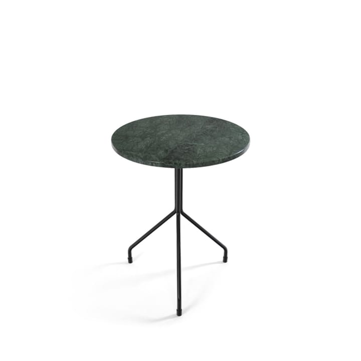 Allforone sidobord - Marmor grön, ø50, svart stativ - OX Denmarq