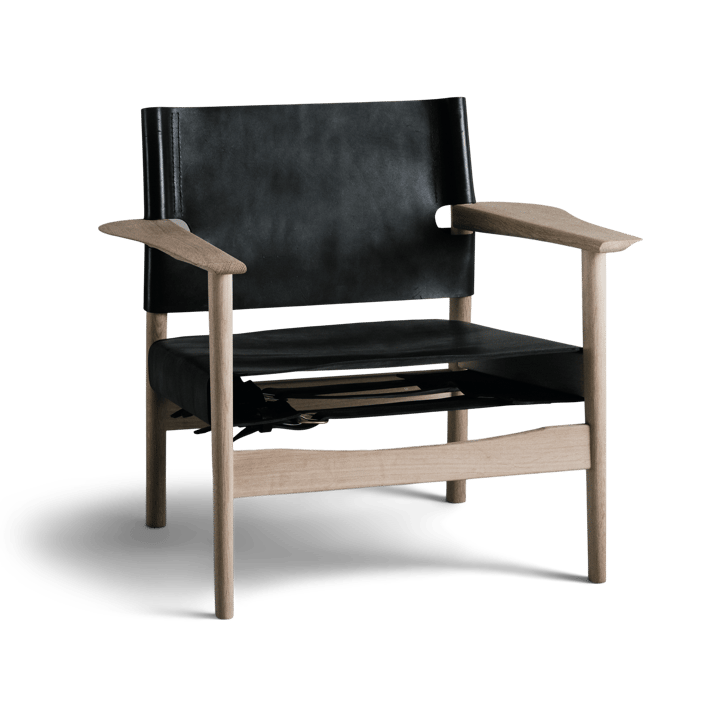 Autumn Chair fåtölj såpbehandlad ek - Svart - OX Denmarq