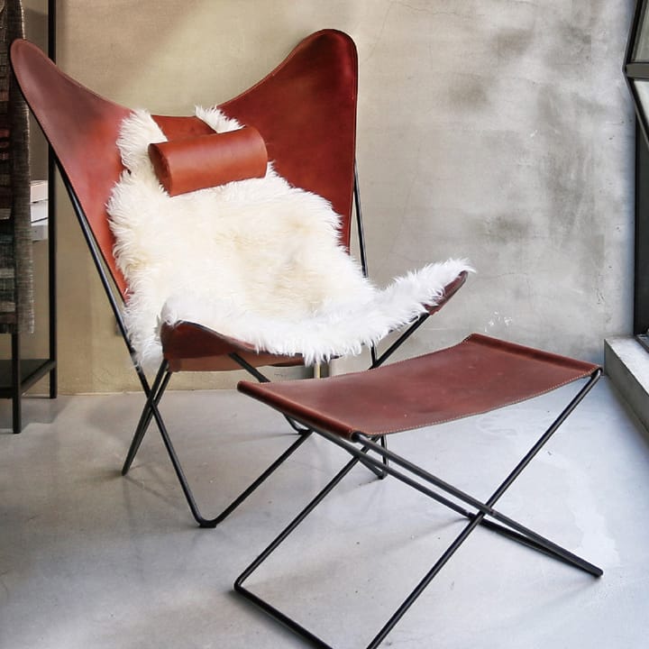 KS Chair fladdermusfåtölj, Hazelnut-rostfritt stativ OX Denmarq