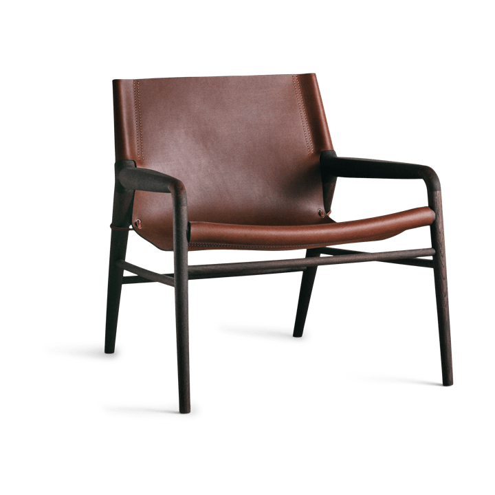 Rama Chair fåtölj rökt ek - Cognac - OX Denmarq