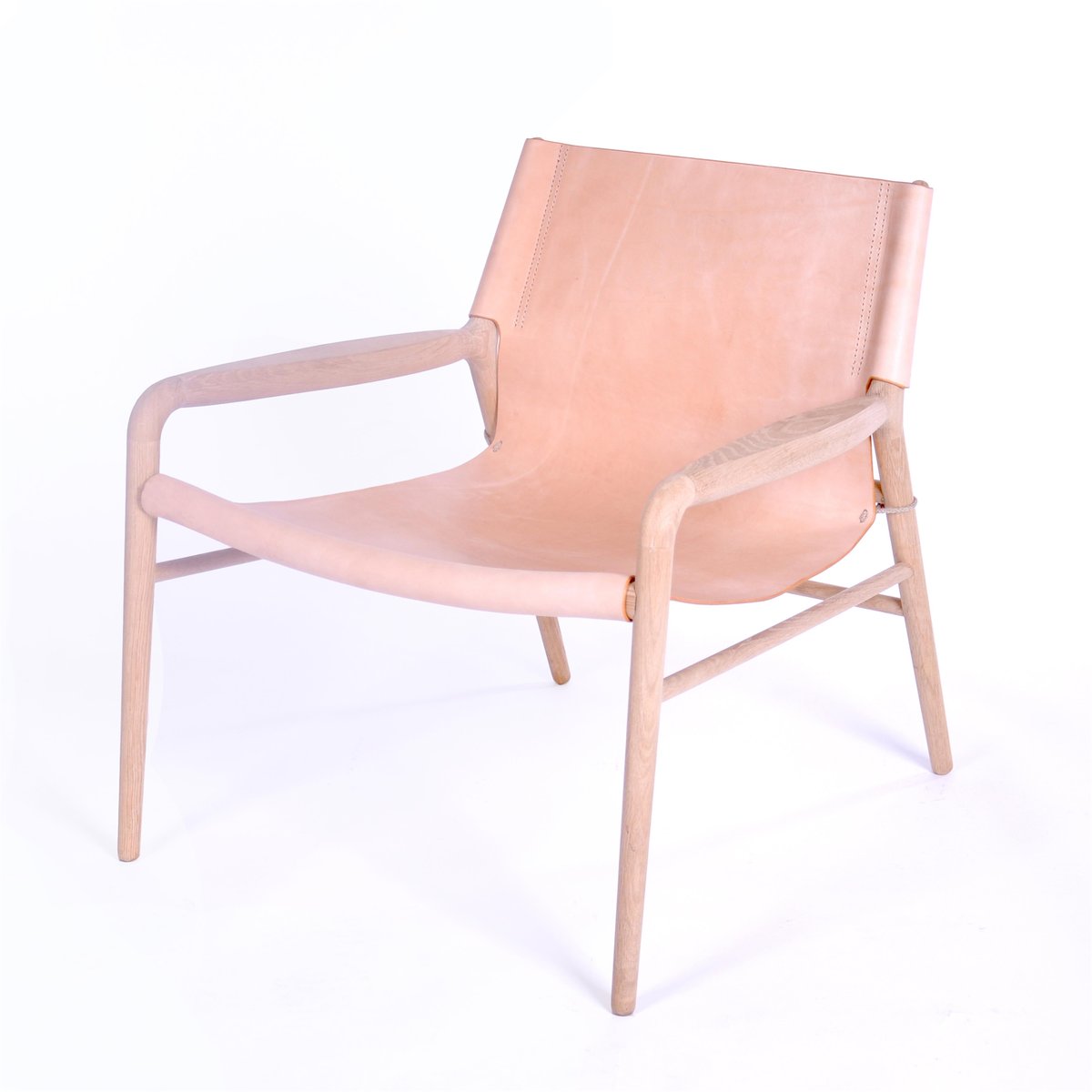 OX Denmarq Rama fåtölj nature, såpbehandlad ek | Skandinavisk Design | Fåtöljer & Fotpallar | Beige