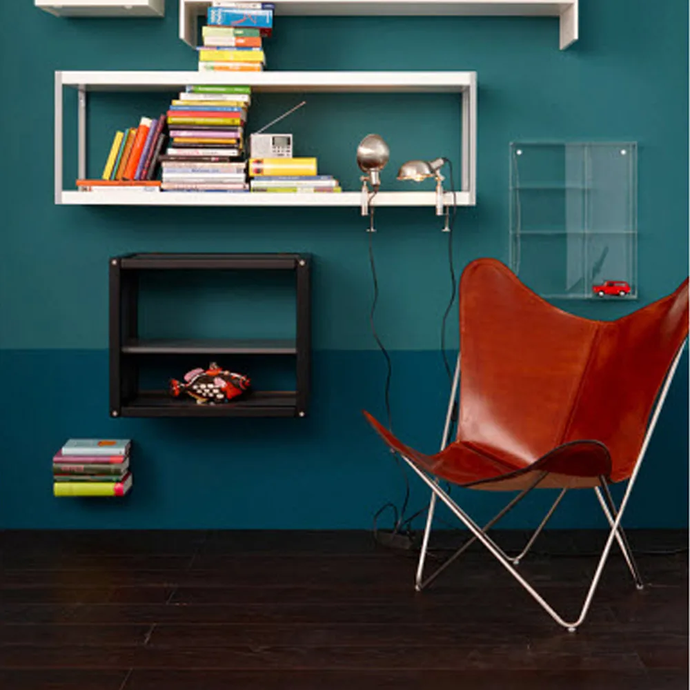 Trifolium fladdermusfåtölj, Läder natur OX Denmarq