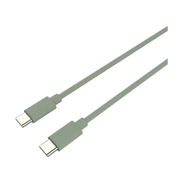 USB-C till USB-C kabel 240 w - Midsummer green, 2 m - palett3