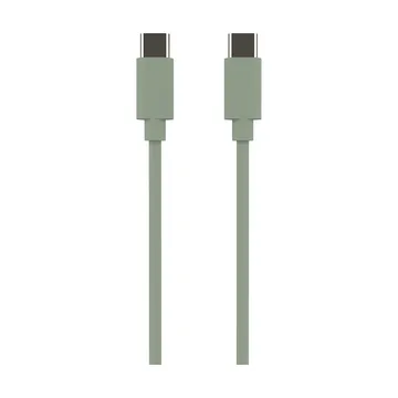 USB-C till USB-C kabel 240 w - Midsummer green, 2 m - palett3