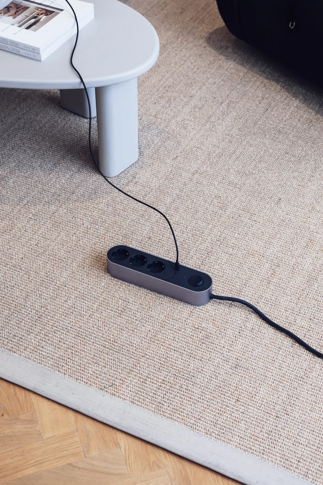 USB-C till USB-C kabel 240 w, Midwinter black, 2 m palett3