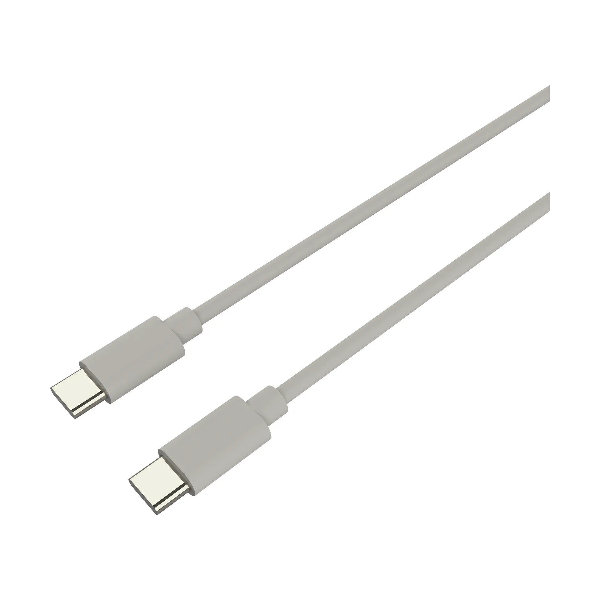 USB-C till USB-C kabel 240 w, Sandhamn beige, 2 m palett3