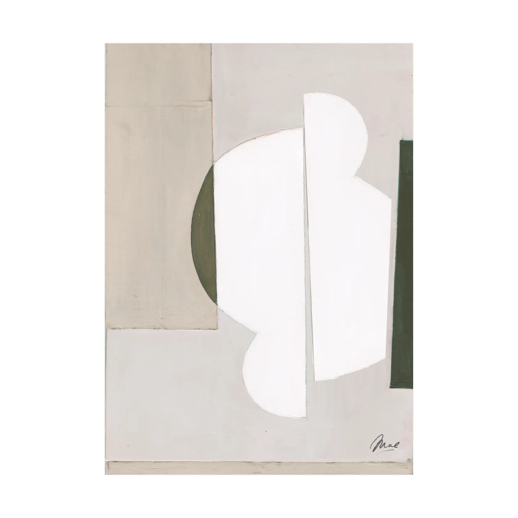 Aligned  poster, 30x40 cm Paper Collective