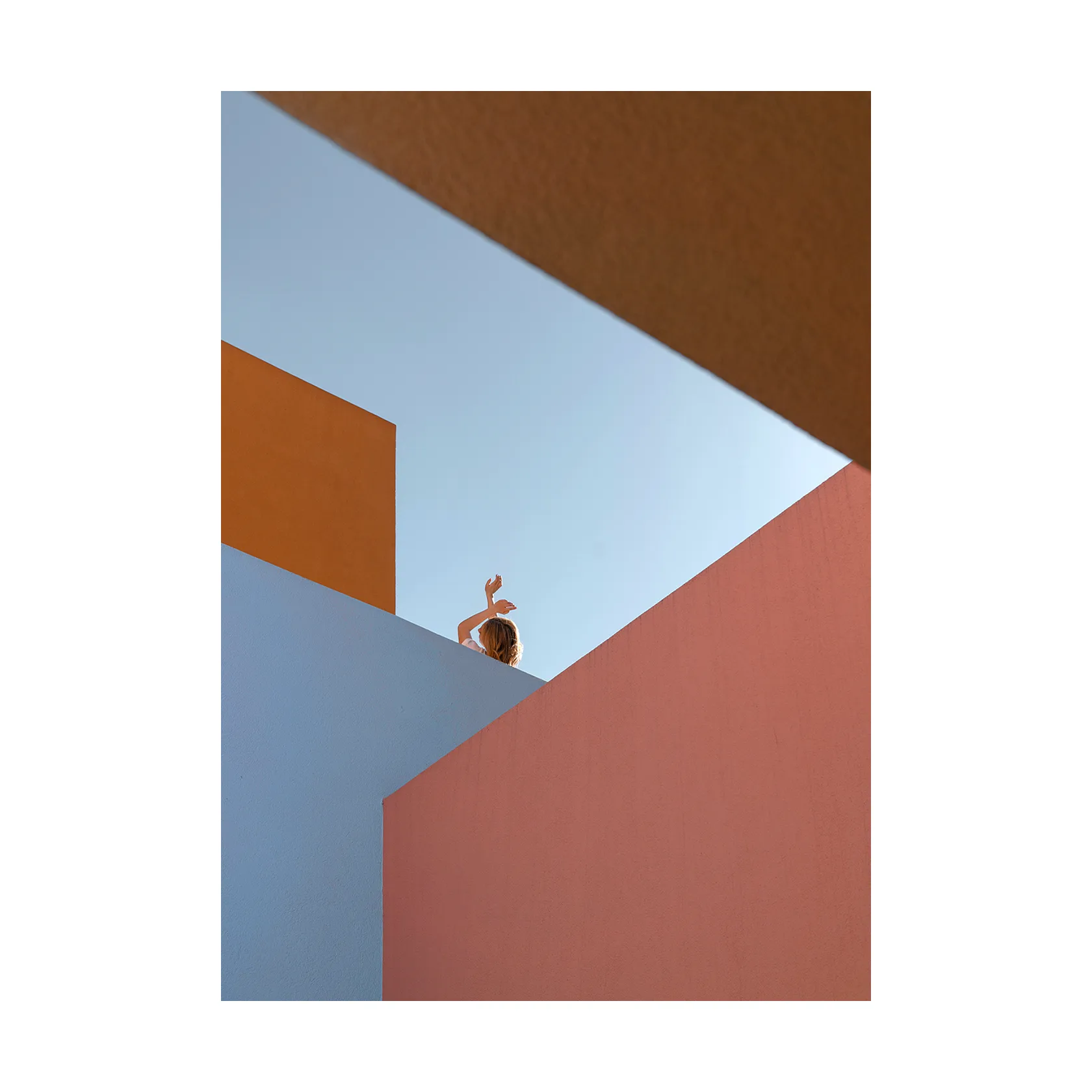 Angular Afternoon  poster, 30x40 cm Paper Collective