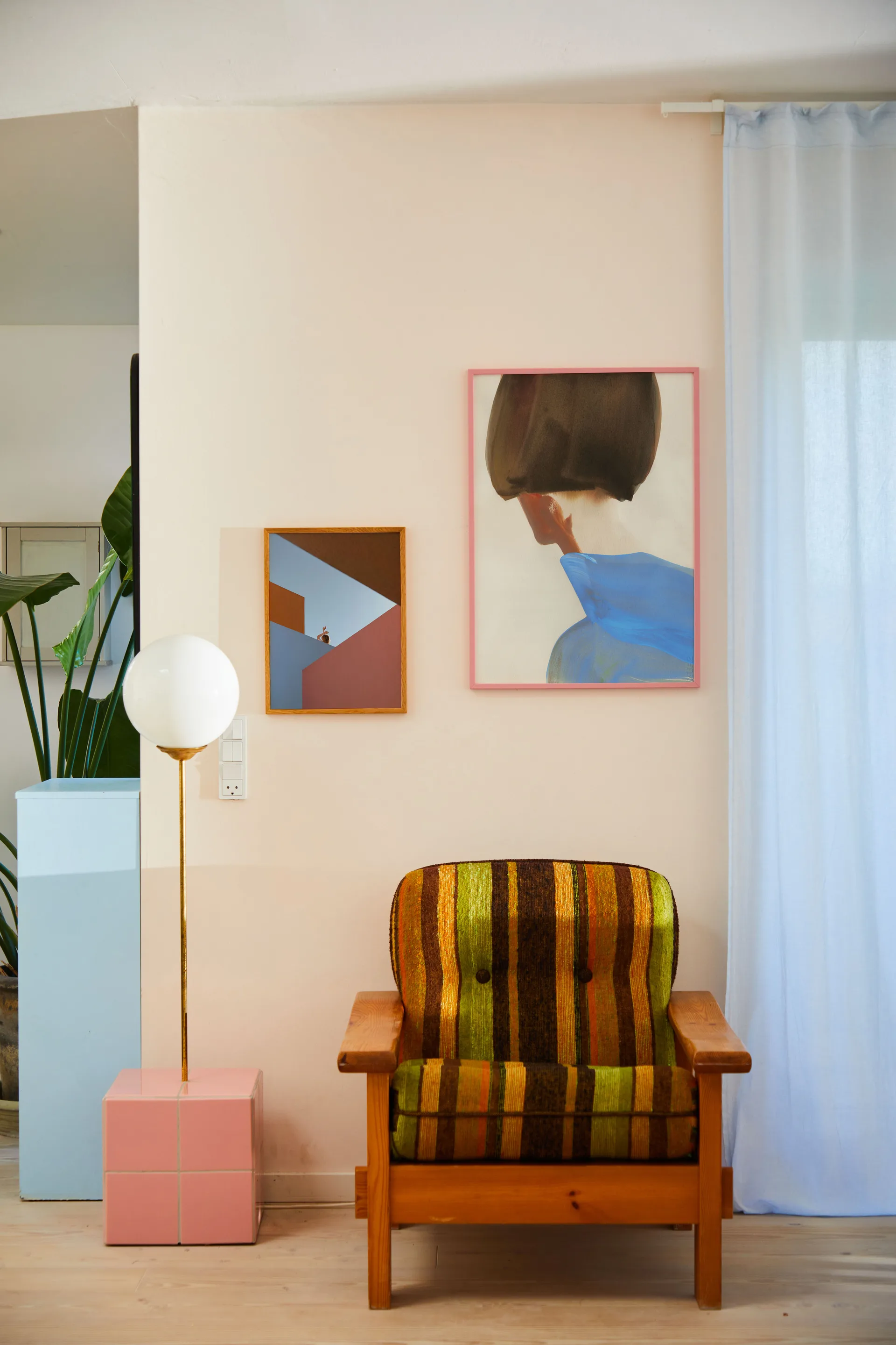 Angular Afternoon  poster, 30x40 cm Paper Collective