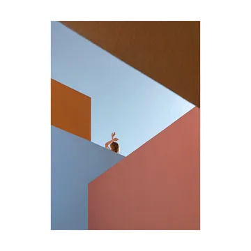 Angular Afternoon  poster - 50x70 cm - Paper Collective