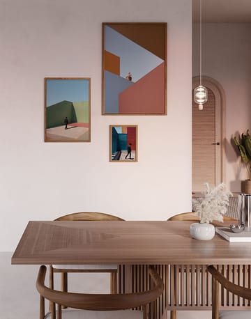 Angular Afternoon  poster - 50x70 cm - Paper Collective
