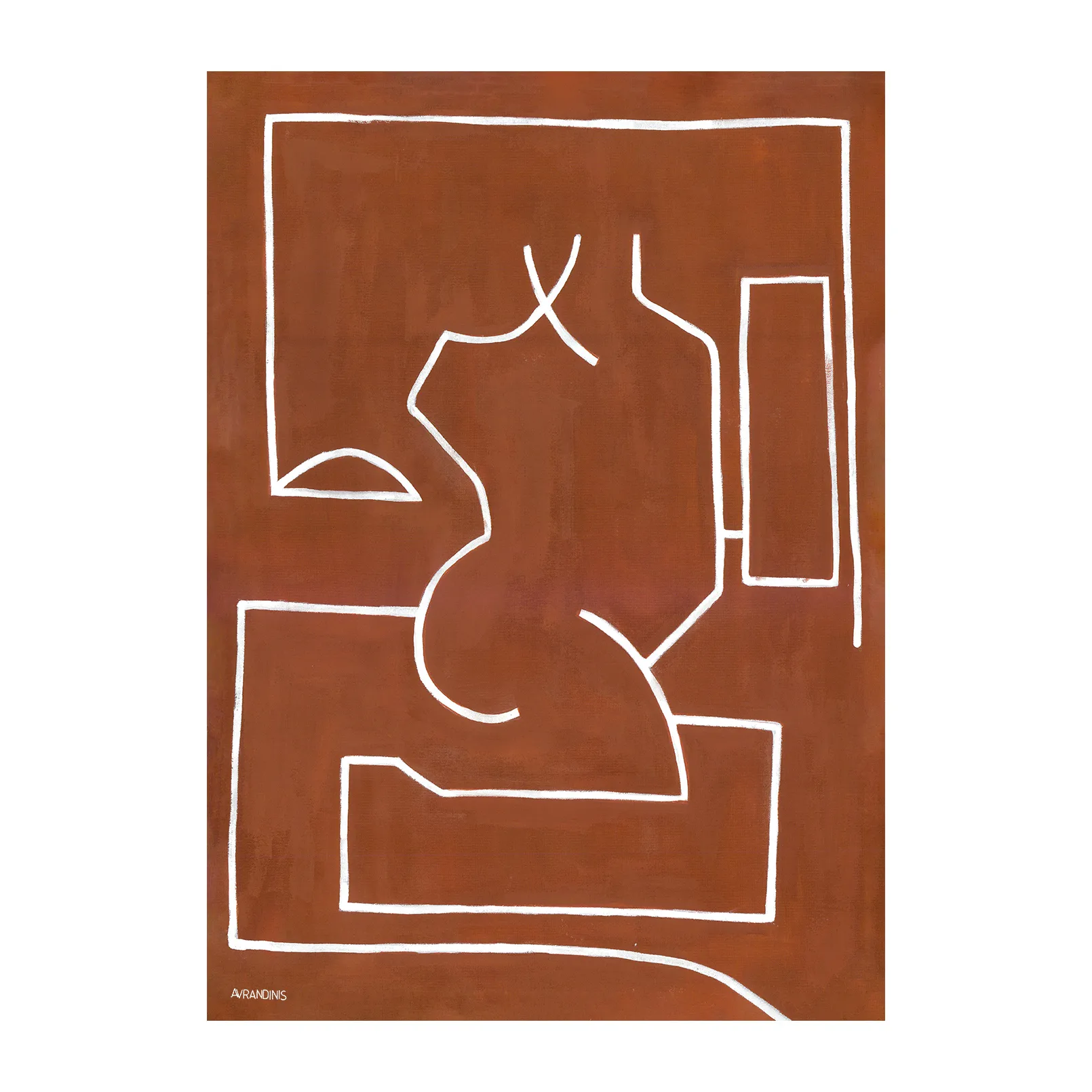 Antic Ideal 02 poster, 50x70 cm Paper Collective