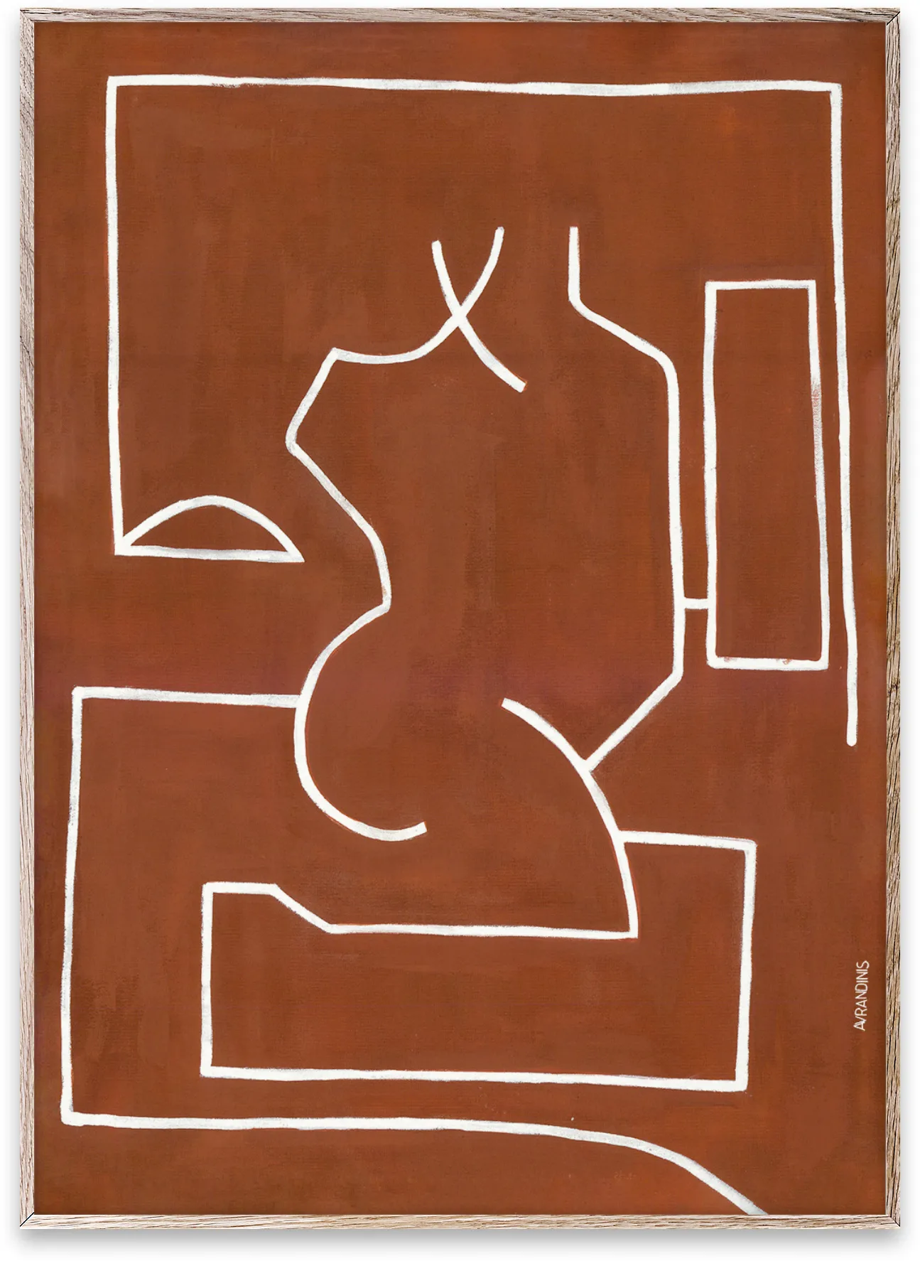 Antic Ideal 02 poster, 50x70 cm Paper Collective