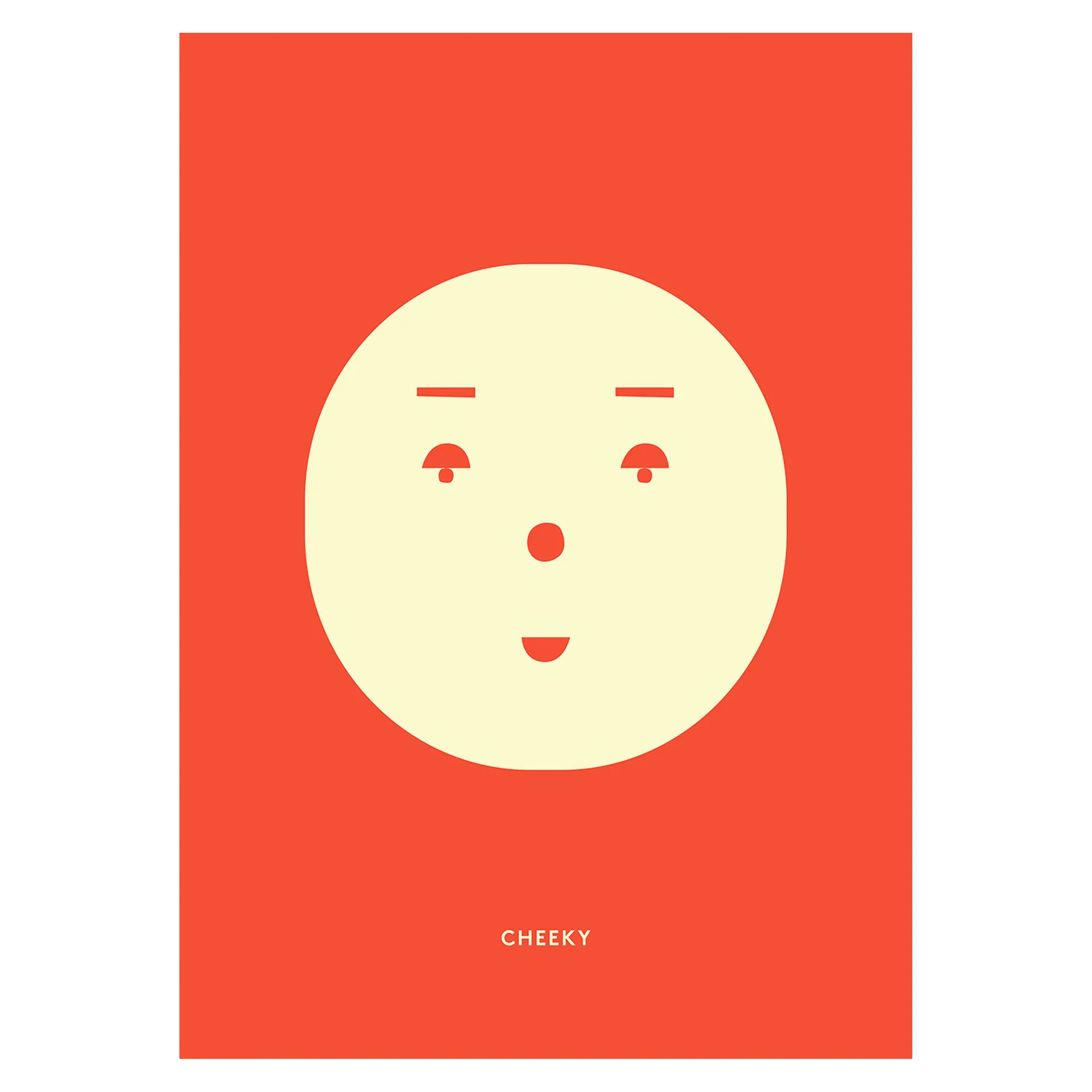Cheeky Feeling poster, 50x70 cm Paper Collective