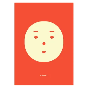 Cheeky Feeling poster - 50x70 cm - Paper Collective