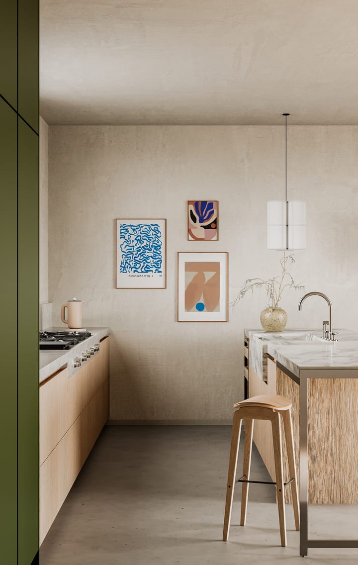 Comfort - Blue poster, 50x70 cm Paper Collective