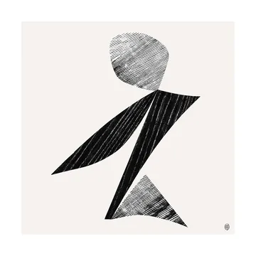 Cut Shapes 01 poster - 50x50 cm - Paper Collective