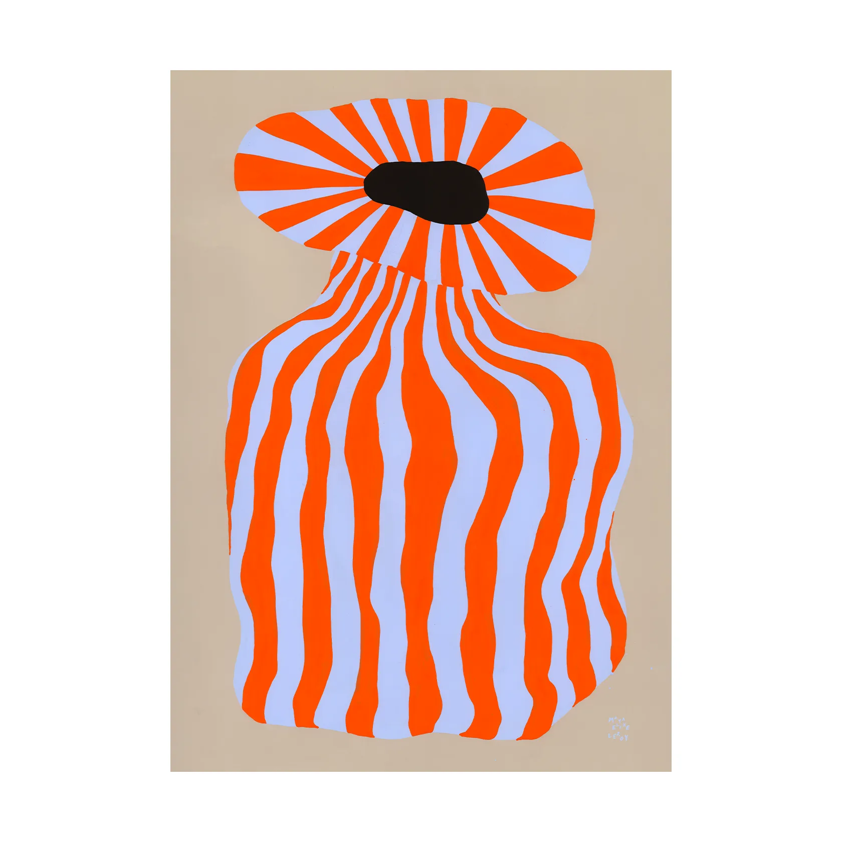 Doodle of a Doodle 01  poster, 50x70 cm Paper Collective