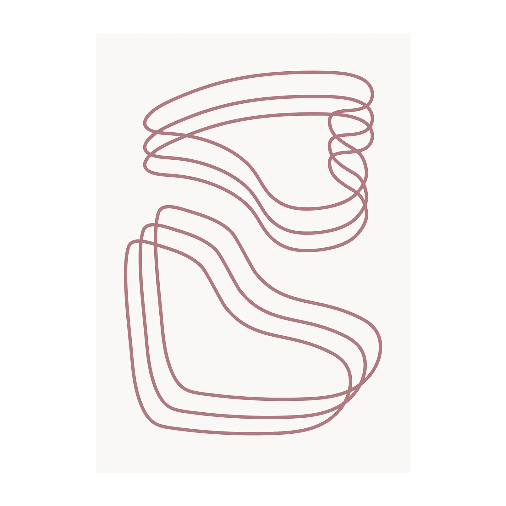 Echo 02 poster, 30x40 cm Paper Collective