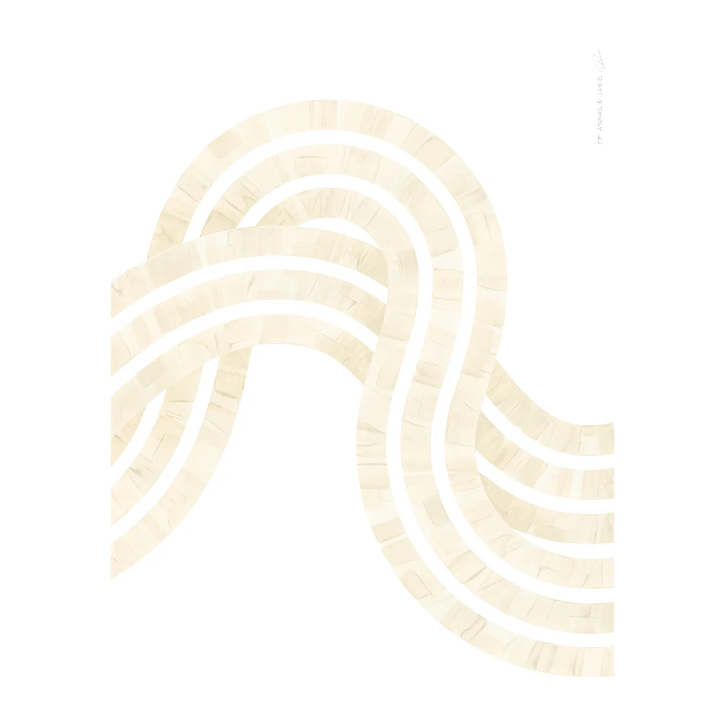 Entropy Sand 02 poster, 50x70 cm Paper Collective